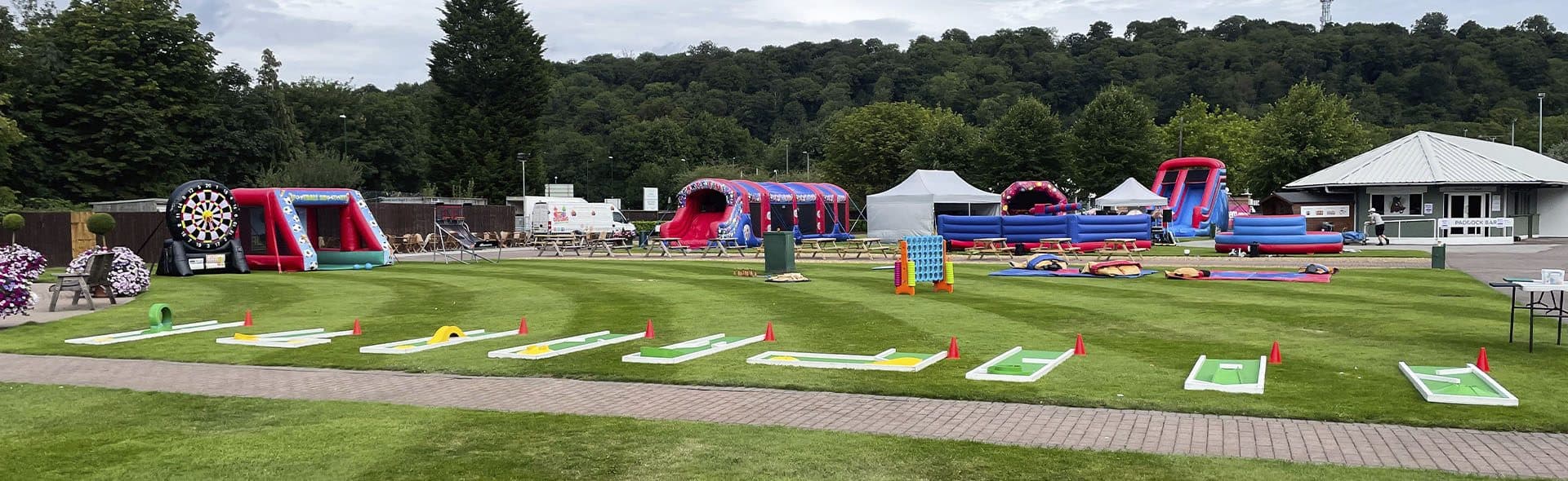 Event at Nottingham Racecourse for Inflatables