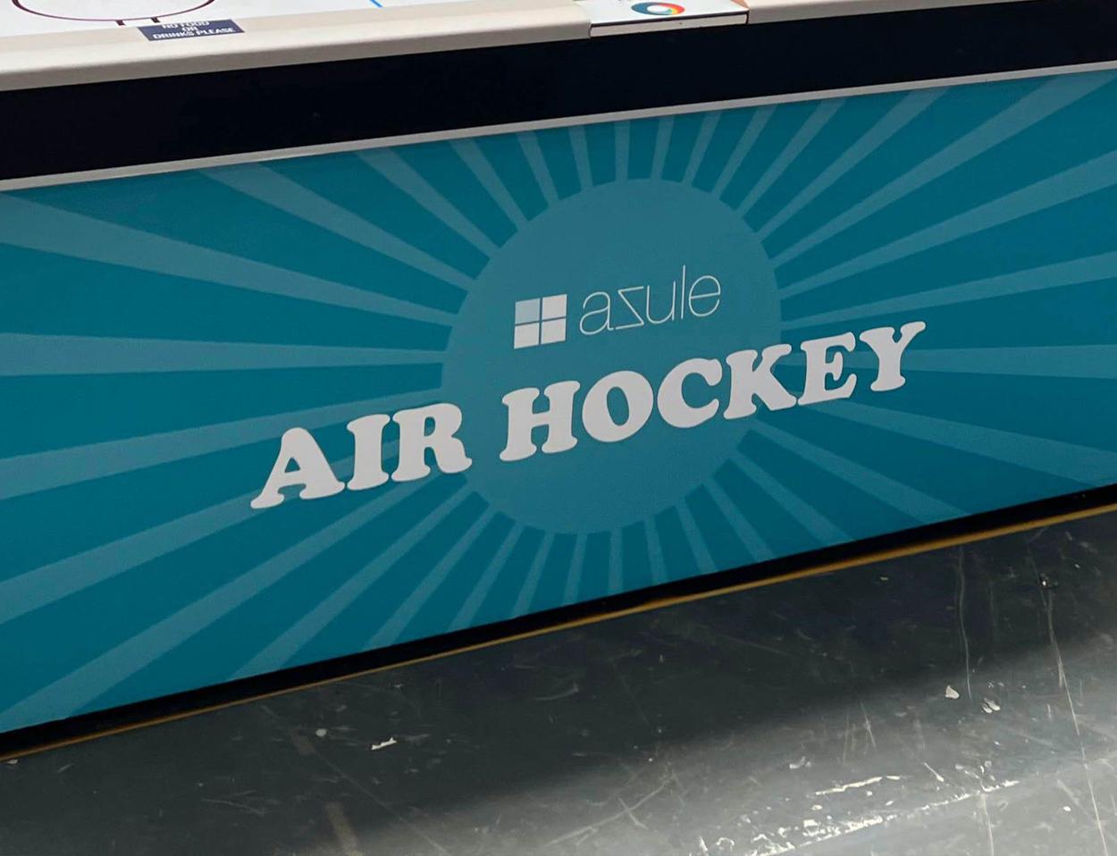 Branded Table Skirt for Air Hockey