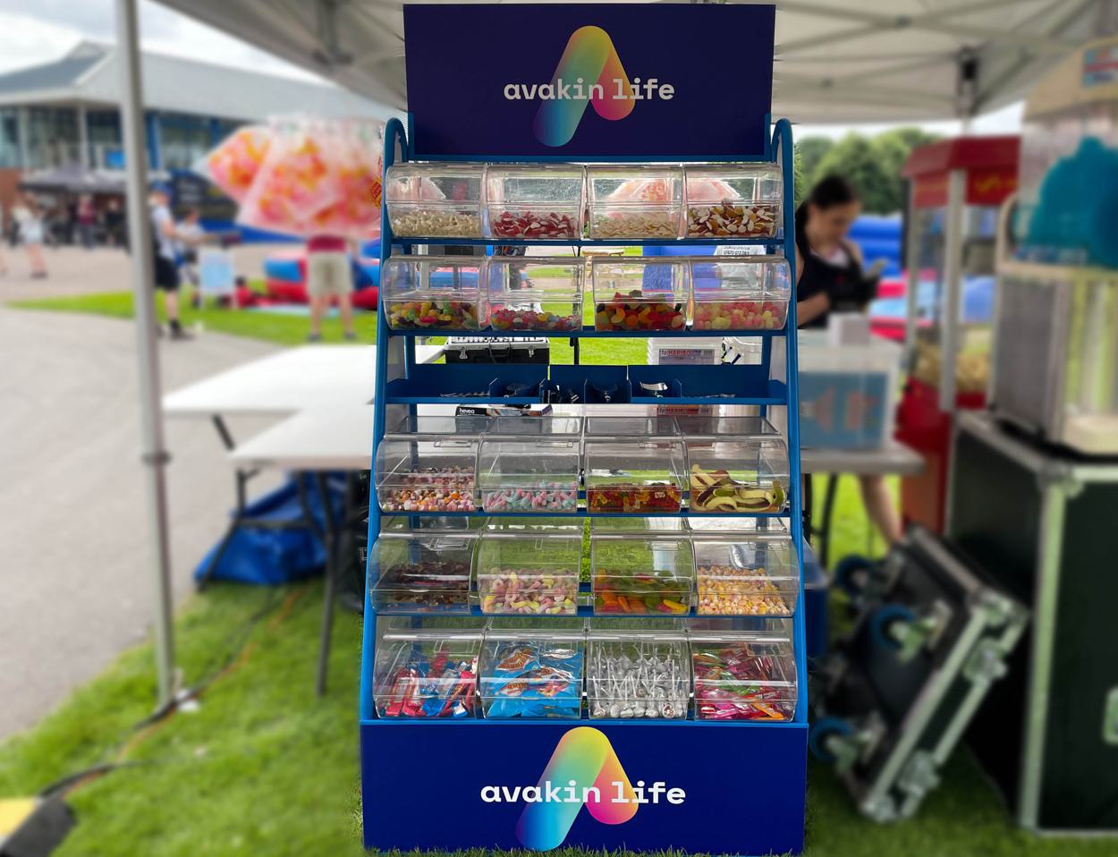 Branded Pick n Mix Stand Hire