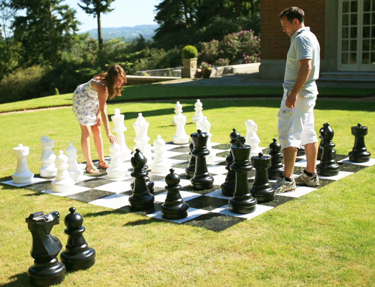 Giant Chess Garden Games Hire