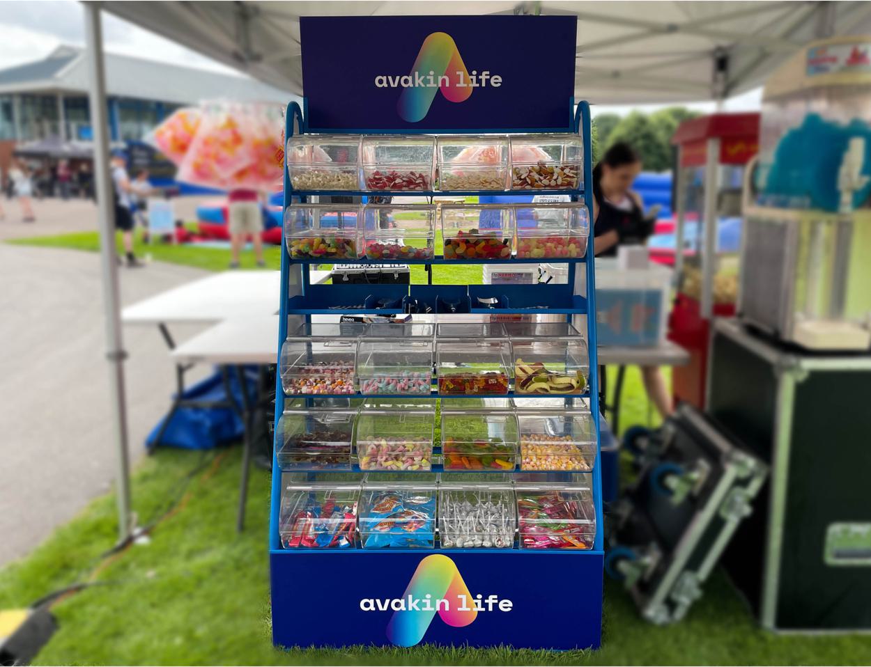 Pick n Mix Stand Hire Branded