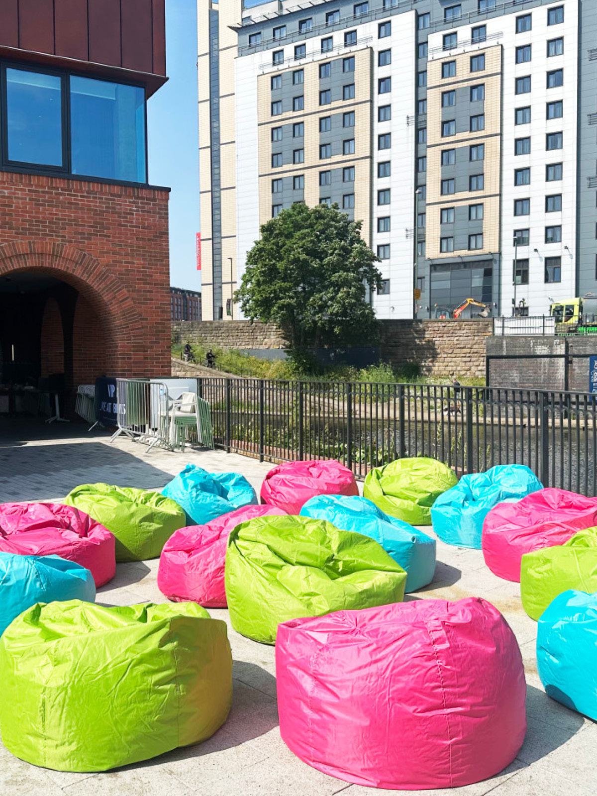 Bean Bag Hire For Freshers Events